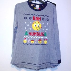 Christmas Emoji Pajamas Set